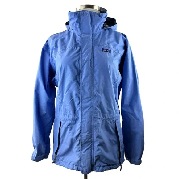 Patagonia Liquid Sky GoreTex Purple Blue Jacket Coat Women's Size Large HW9401 - Picture 16 of 16